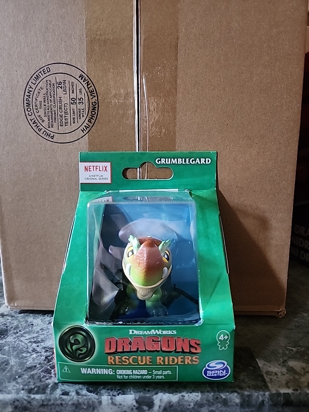 Grumblegard DreamWorks Dragons Rescue Riders NIB Mini Dragon