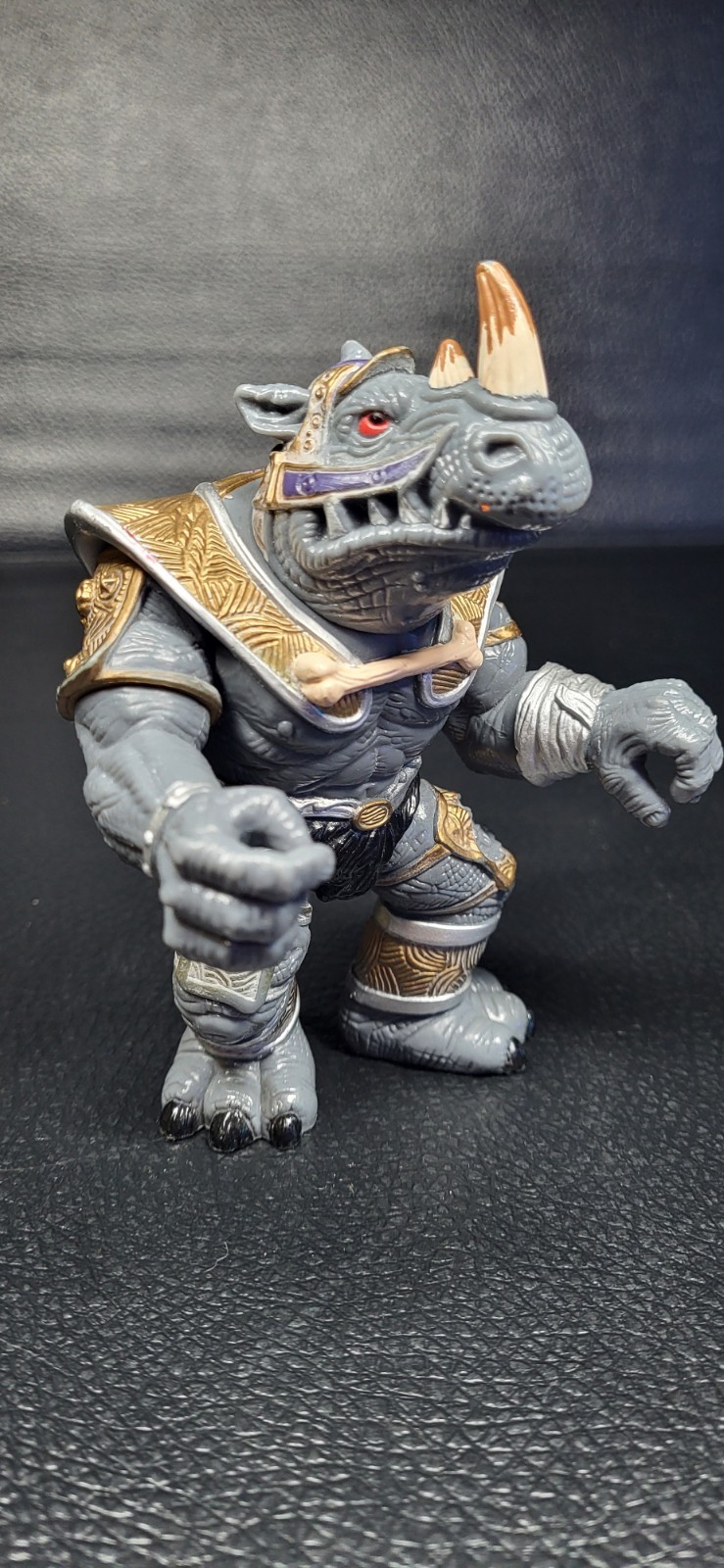 TMNT Warriors Of The Forgotten Sewer Gatekeeper Rocksteady 1994 Ninja Turtles