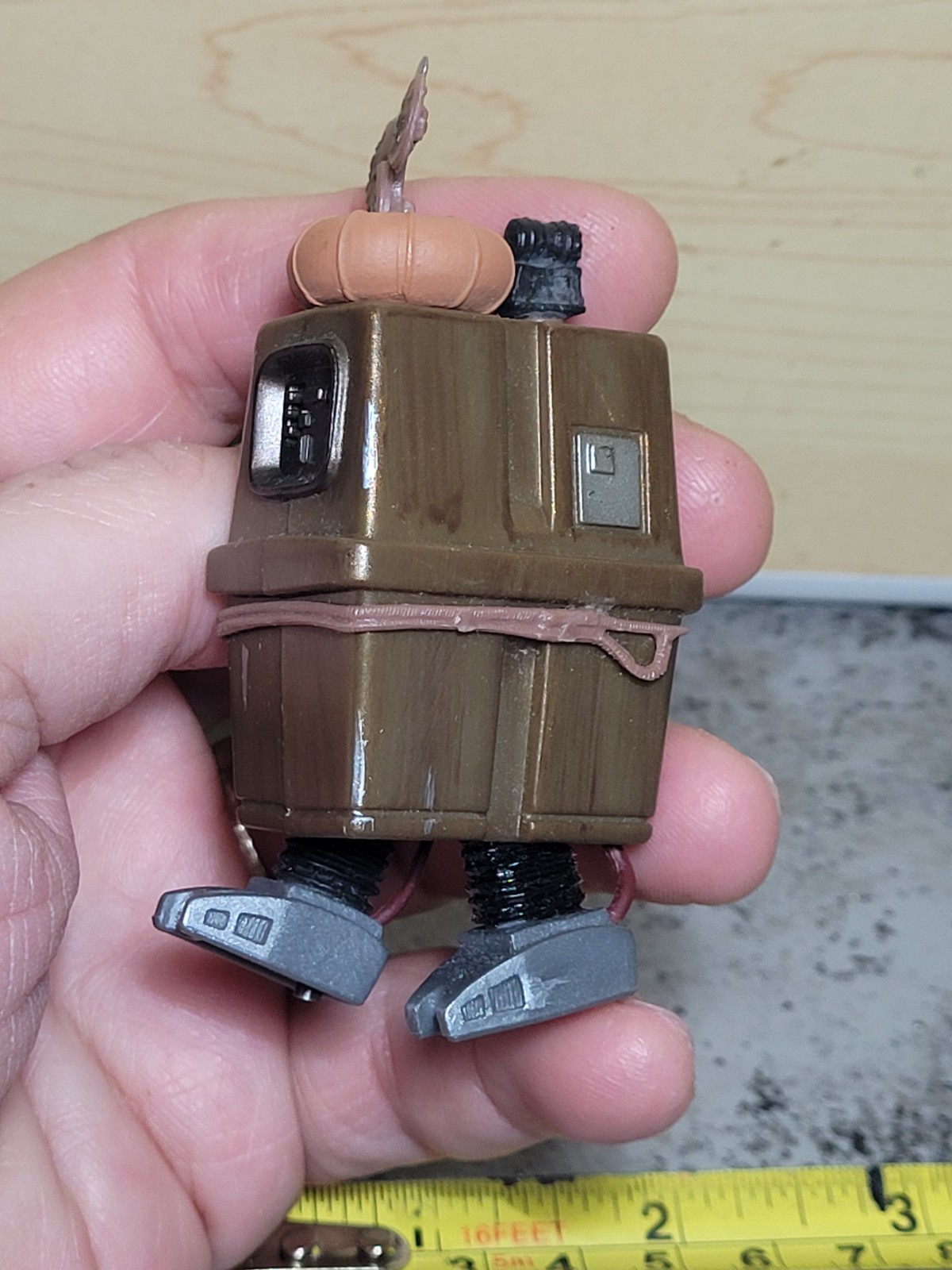 Star Wars Loose Hoth Gonk (Power Droid) 2005 3&Prime; GOLD/BRONZE Color SAGA