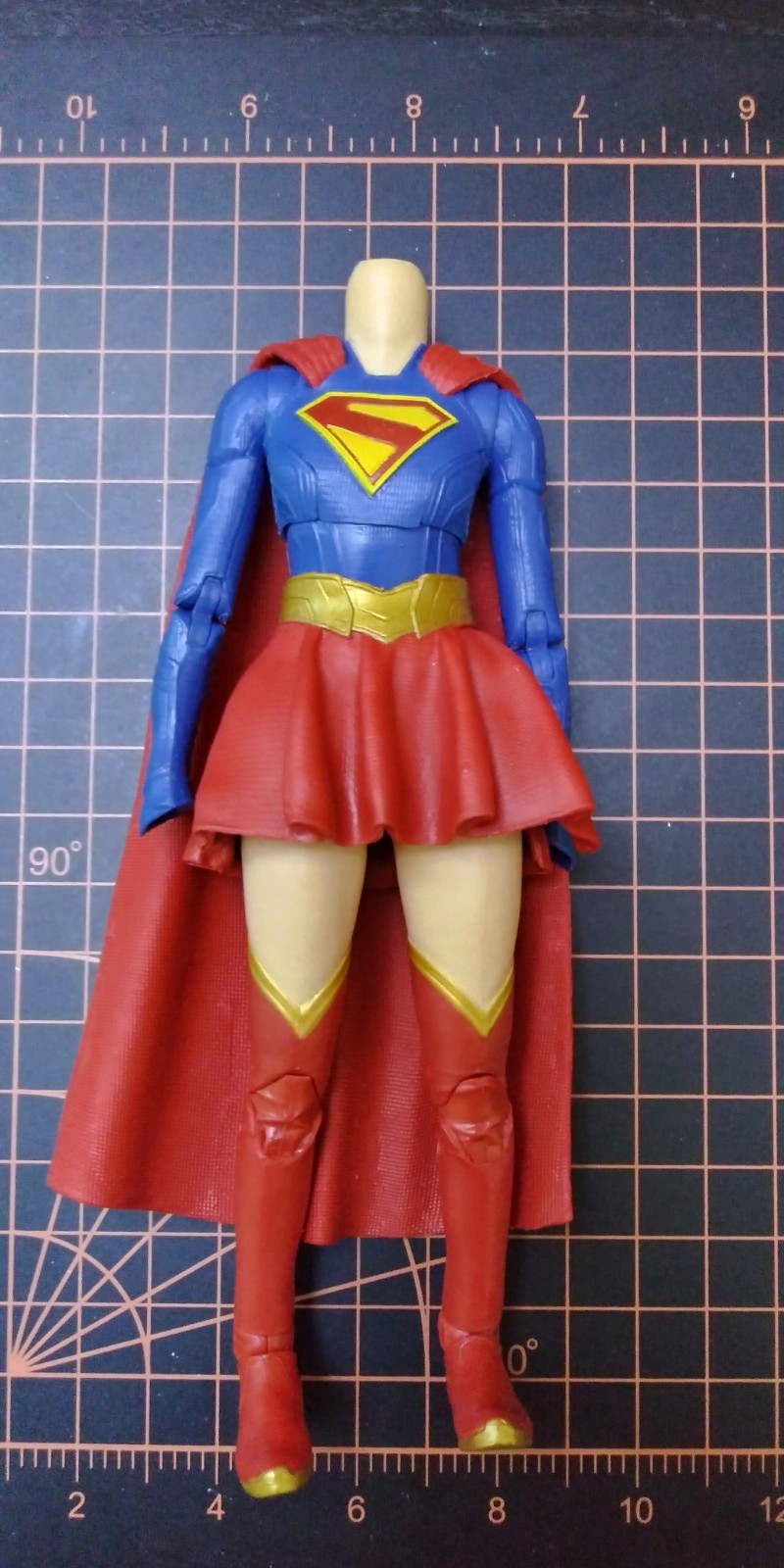 McFarlane Toys DC Multiverse Supergirl Movie BODY ONLY CUSTOM FODDER