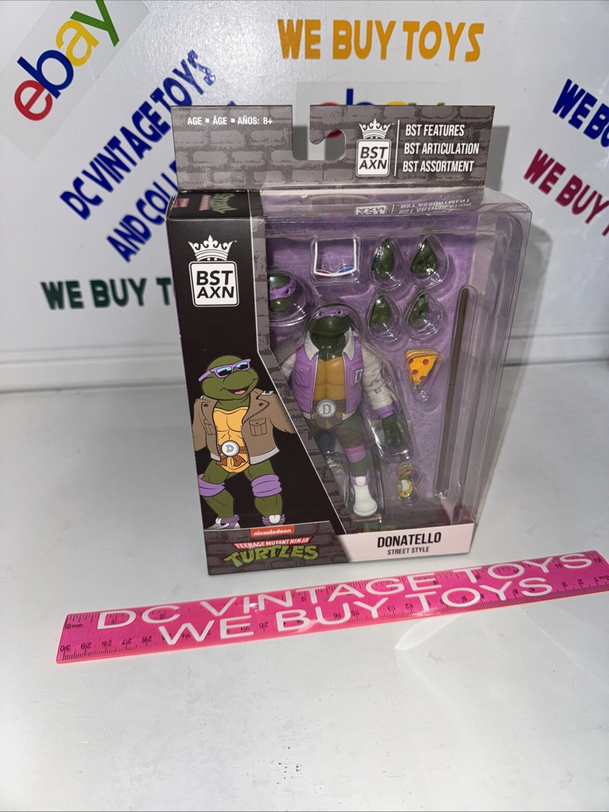 Donatello 🔬 Street Style Teenage Mutant Ninja Turtles 1 in 4 Rare Variant TMNT