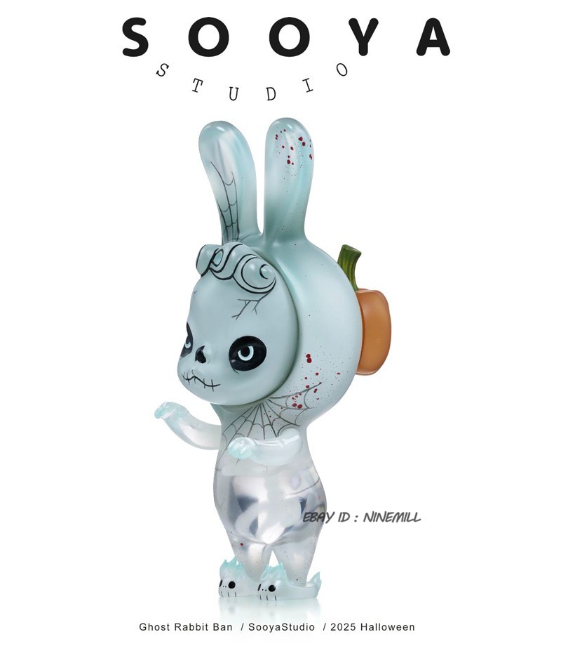 100% Genuine Sooya Studio Ghost Rabbit Ban Limited Edition Model Statue