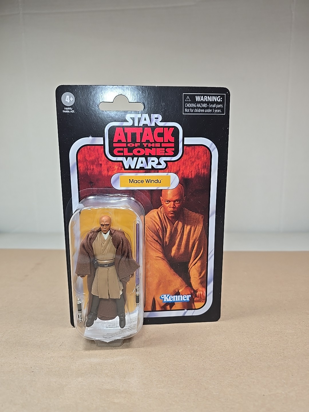Star Wars The Vintage Collection MACE WINDU (AOTC) 3.75&Prime; Figure VC35 NEW