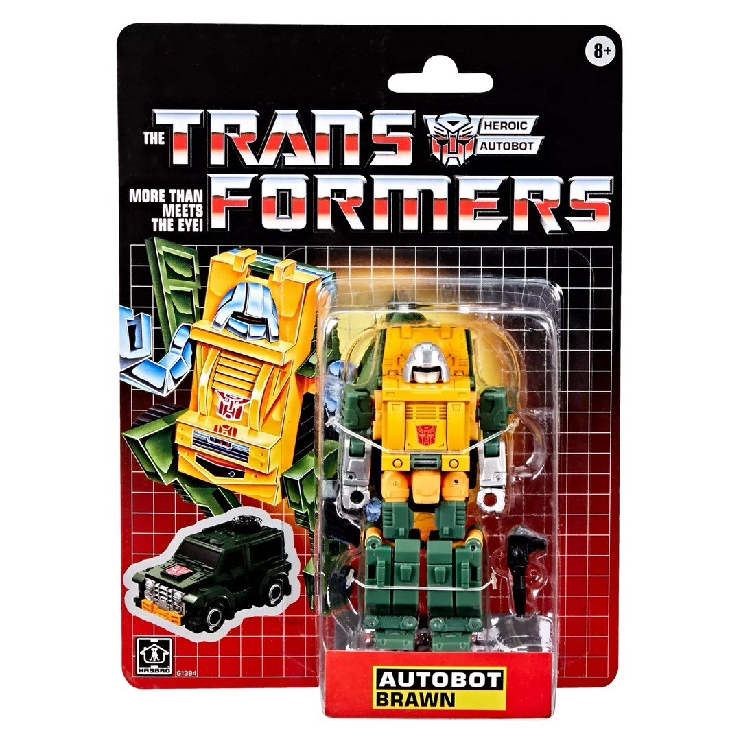 Transformers: More Than Meets the Eye Heroic Autobot (2025) BRAWN Figure! #G1384