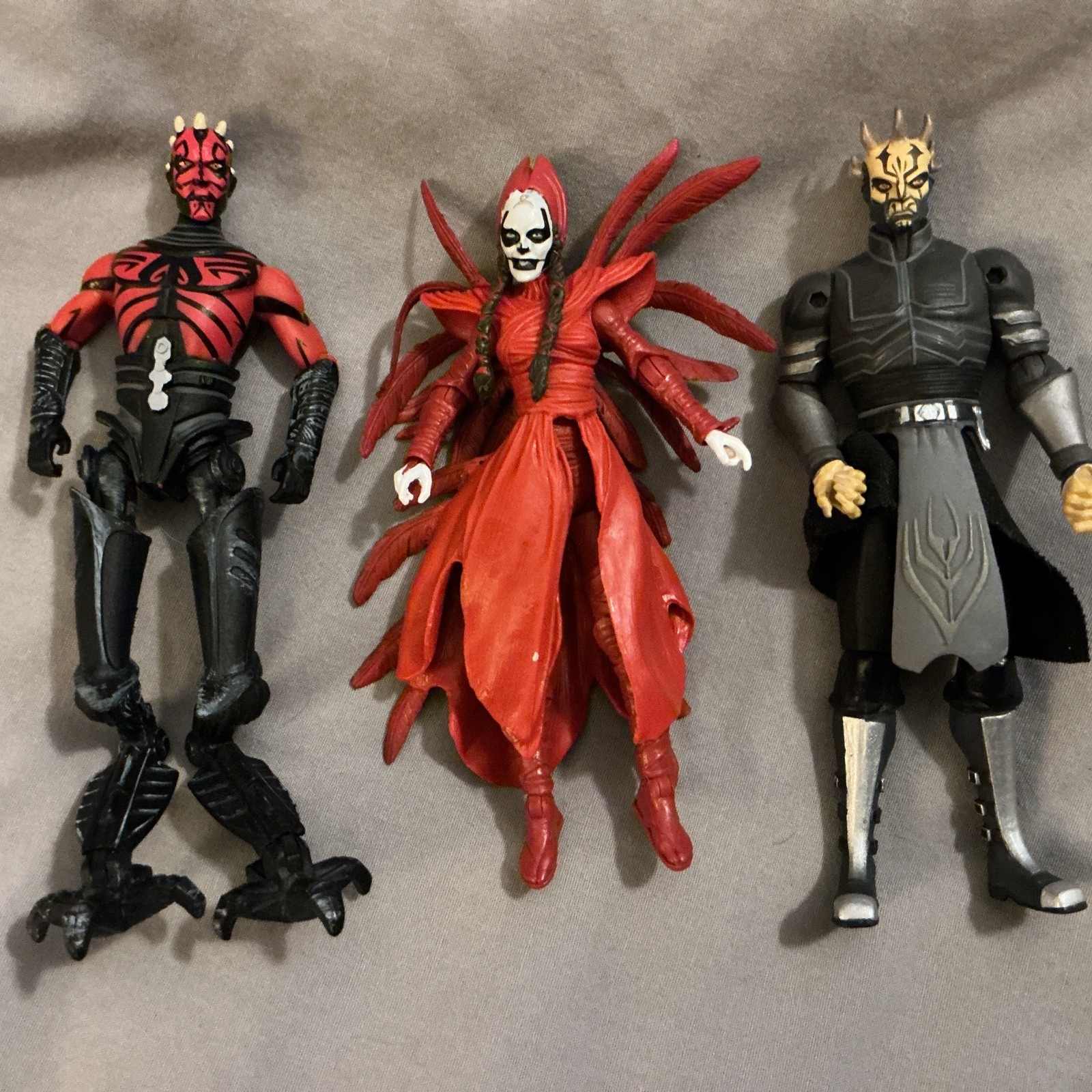 Star Wars The Clone Wars Darth Maul Returns, Savage Opress, Mother Talzin loose