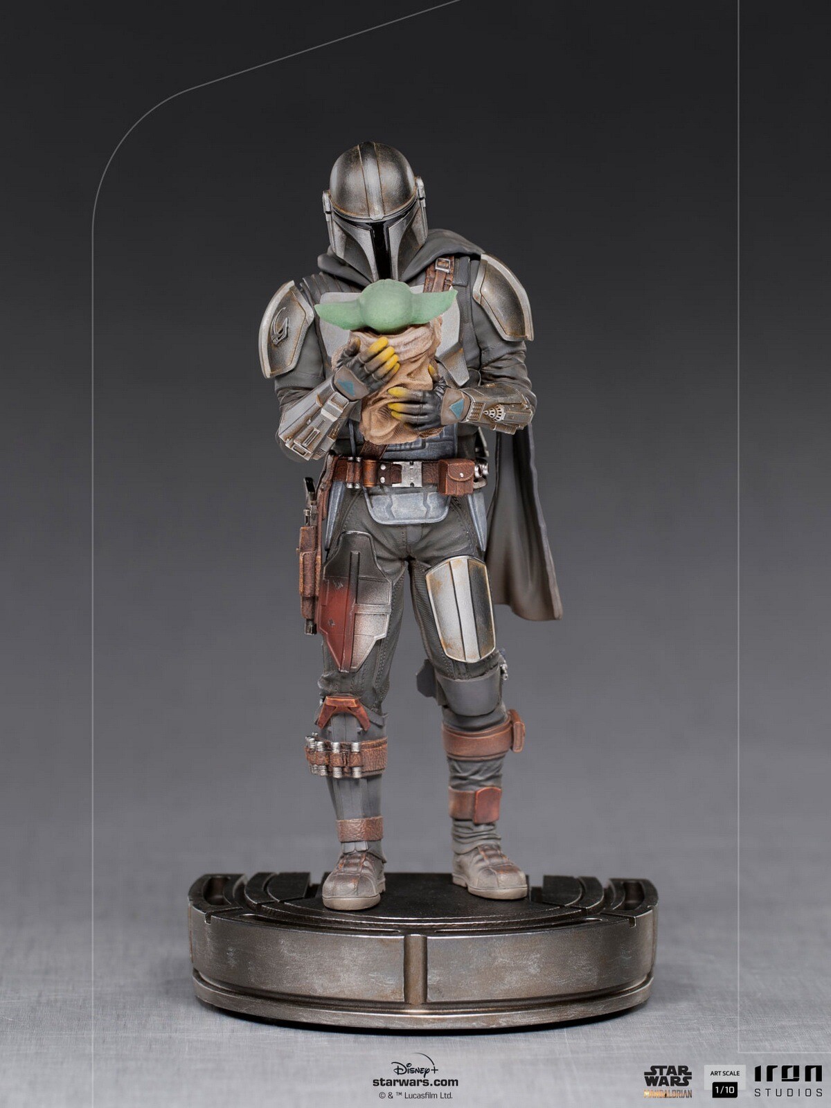 Iron Studios STAR WARS The Mandalorian and Grogu Art Scale 1/10 Statue