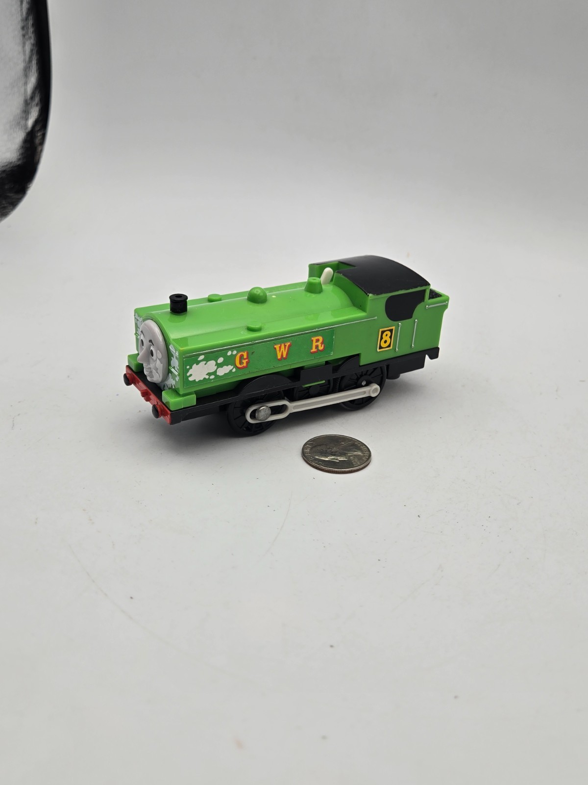 Motorized Trackmaster Thomas & Friends Train Tank Engine 2009 Duck Close Shave