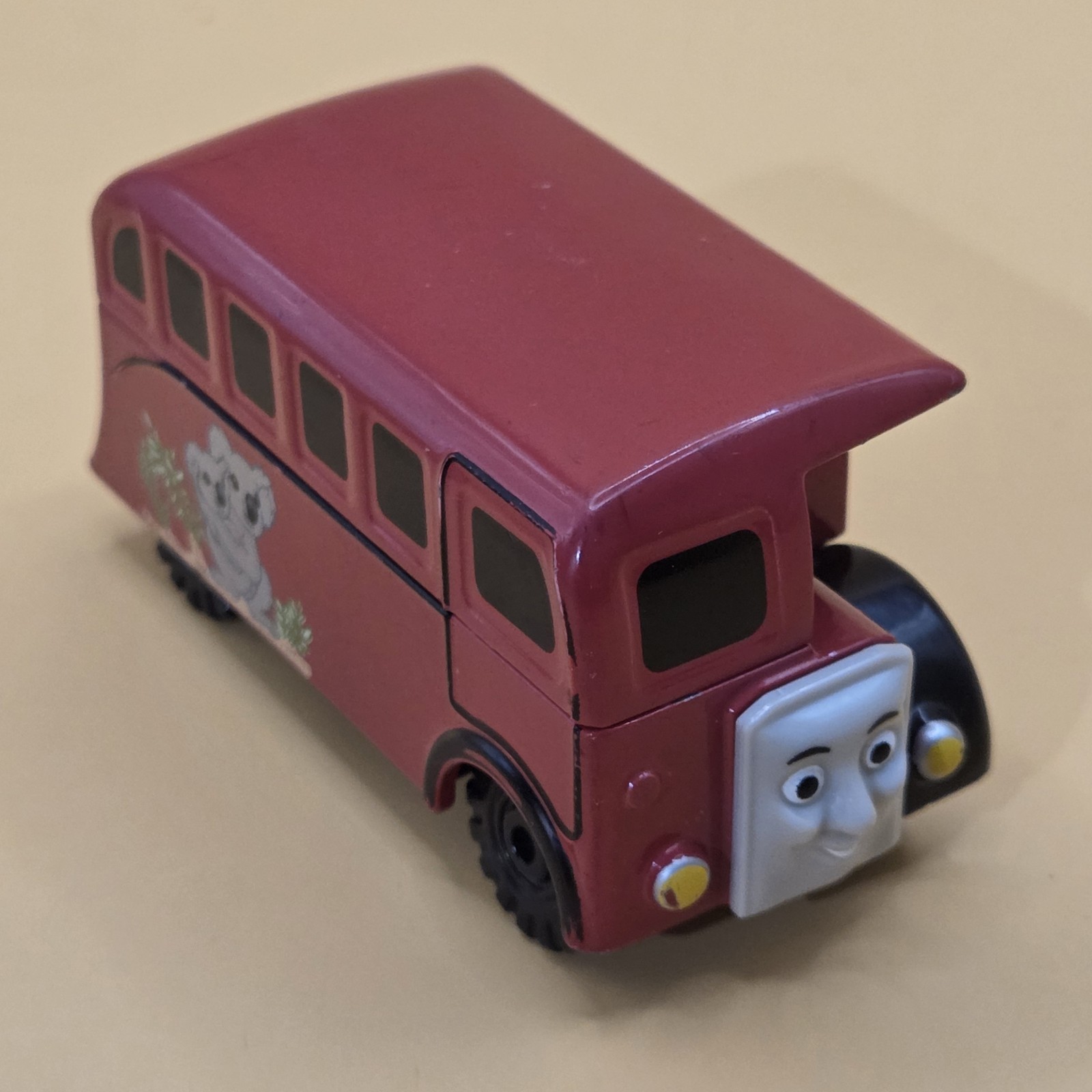 Thomas & Friends Bertie Bus FXX09 Koala Australia Red 2018 Diecast Mattel HTF
