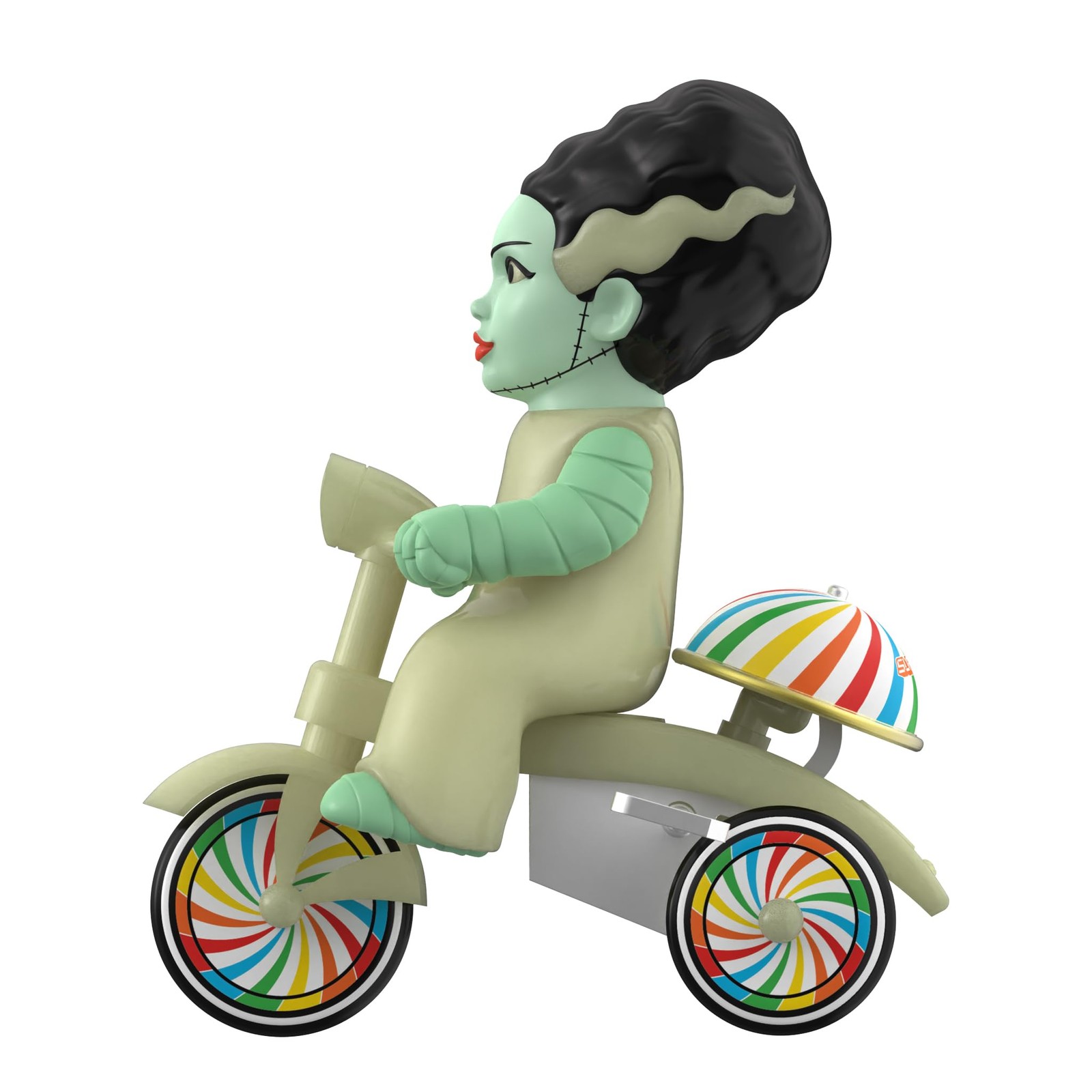 Super7 Super Cycles Universal Monsters Bride of Frankenstein with Wind-Up Glow T
