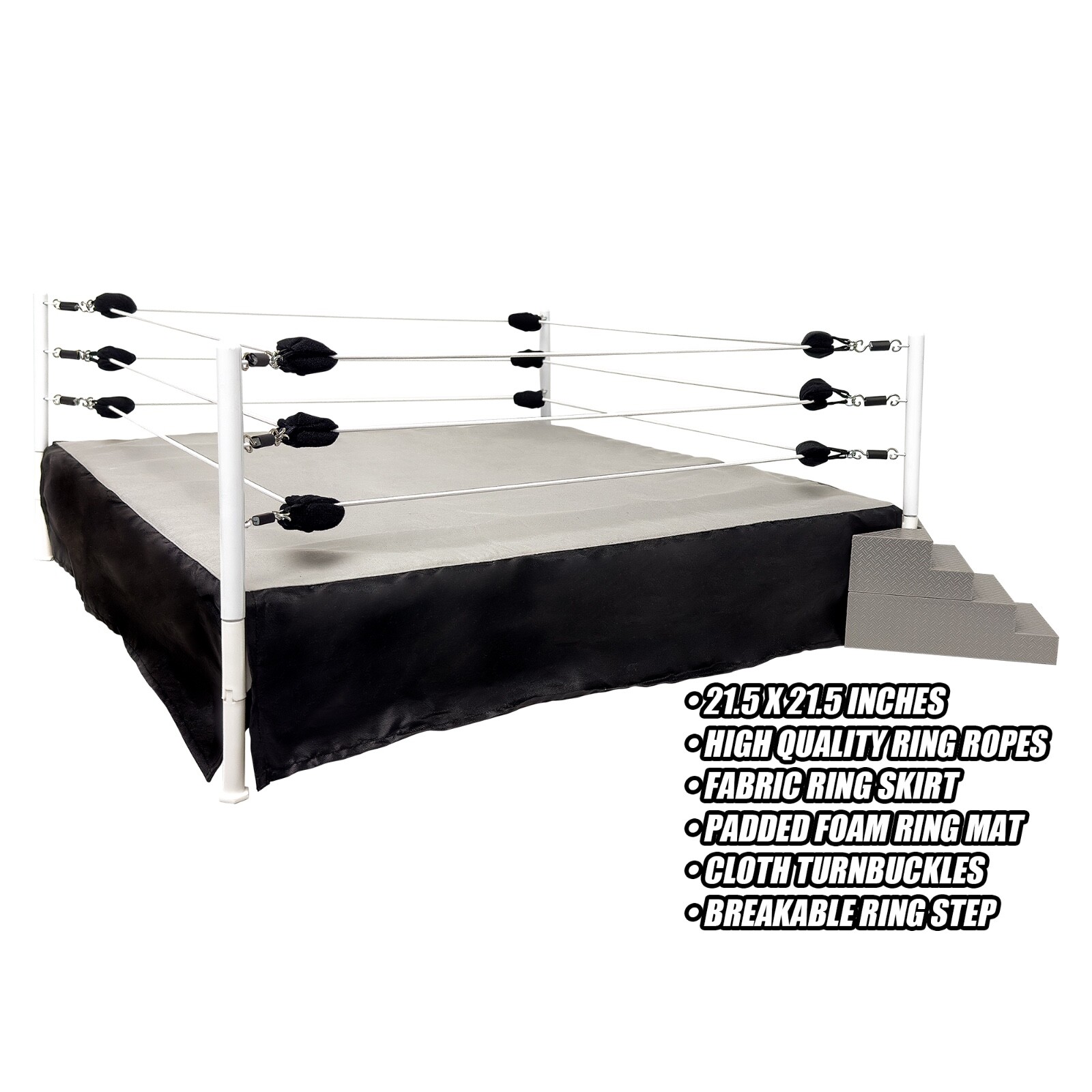 Legends of Wrestling Ring for WWE & AEW Wrestling Action Figures