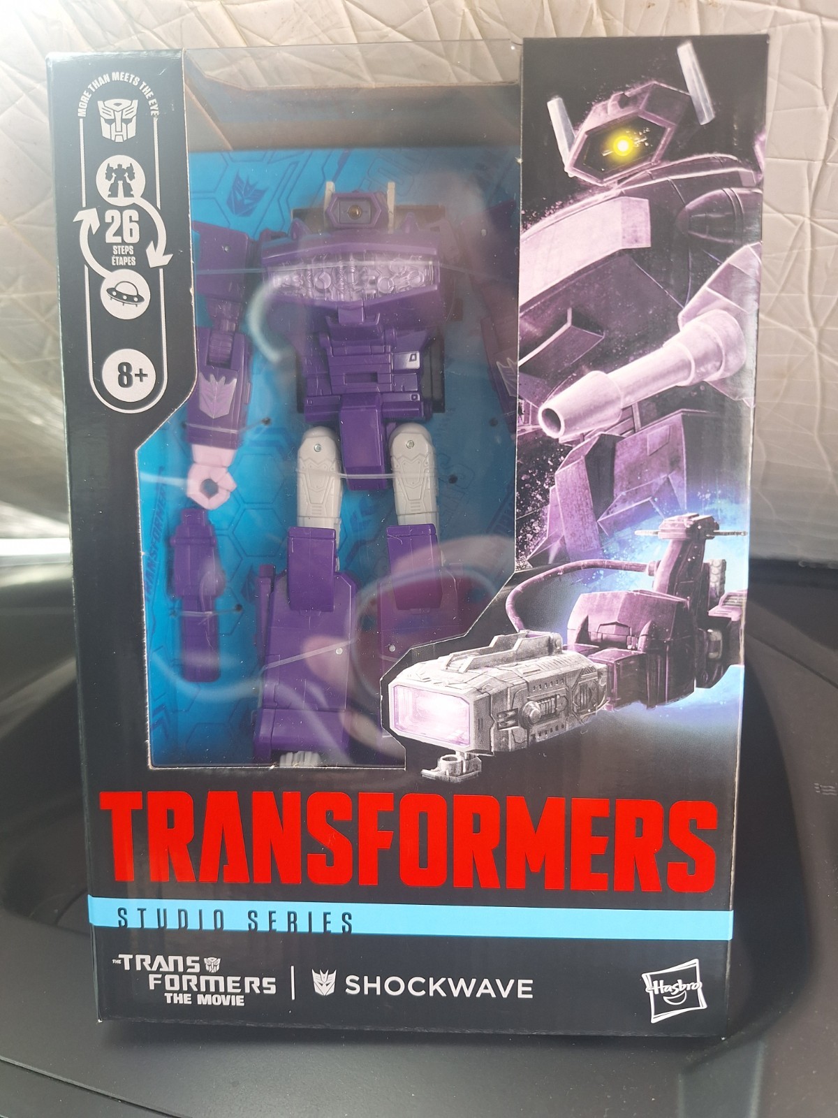 Transformers Studio Series 86 Voyager Class The Movie Shockwave New Sealed