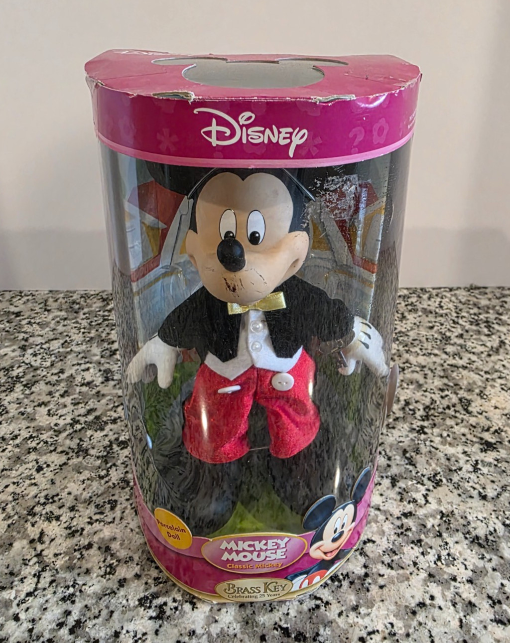 Mickey Mouse Doll 2006 BRASS KEY Keepsakes K-Mart MIB NEW #2