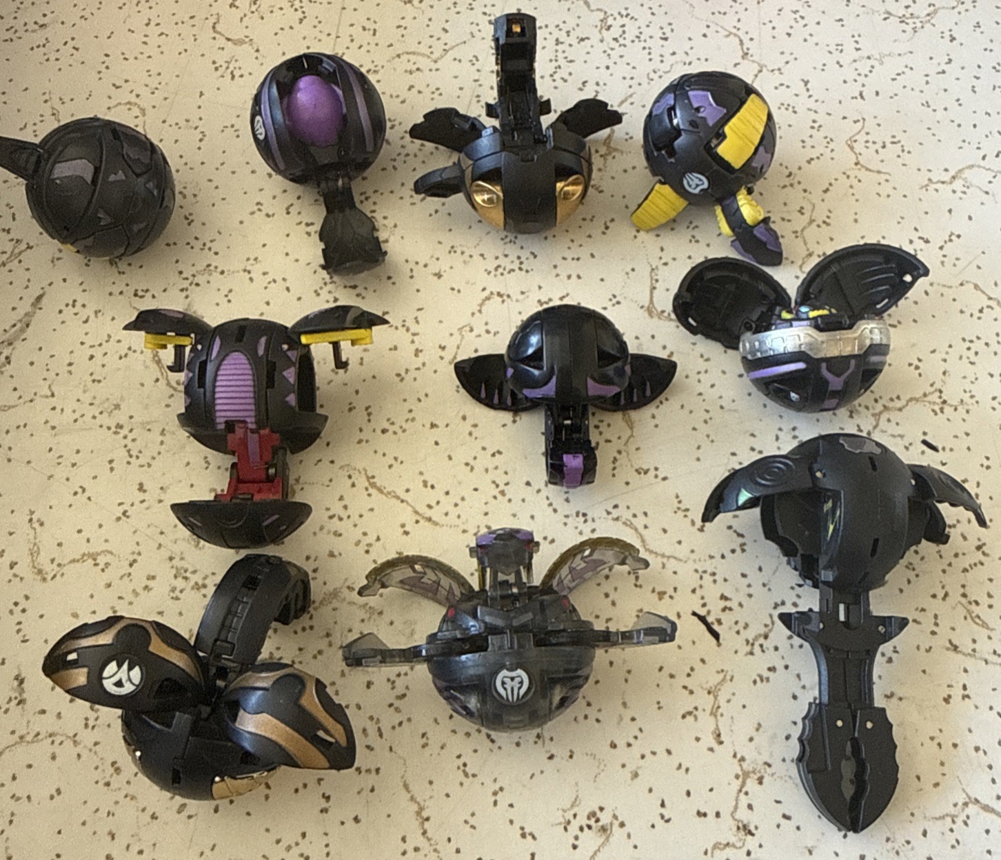 Bakugan Battle Brawlers Lot Of 10