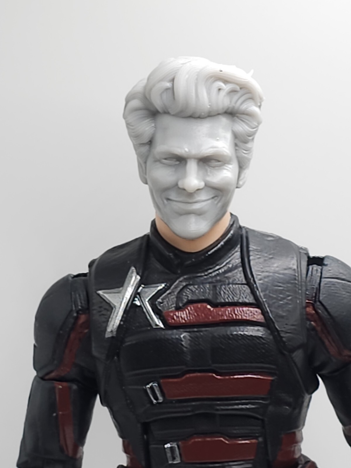 3d Printed SMILING ANDREW GARFIELD SPIDERMAN HEAD 1:12 Classified/Marvel LEGENDS