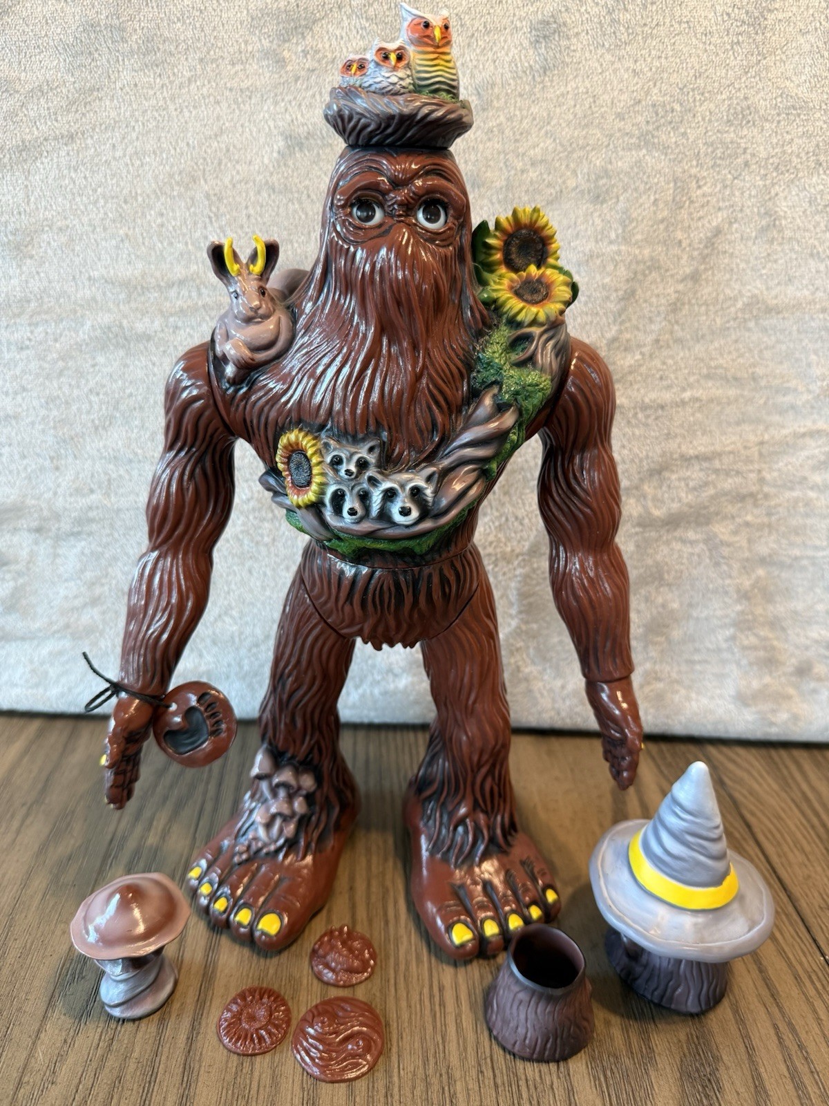 Wonder Goblin Papa Squatch 1st Release RARE Sofubi soft Vinyl Kaiju Medicom Toy