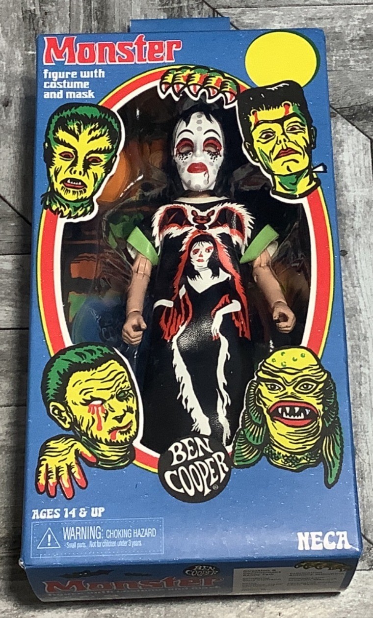 Ben Cooper Monster Figure With Costume & Mask NECA 5.5&Prime; Collectible Toy