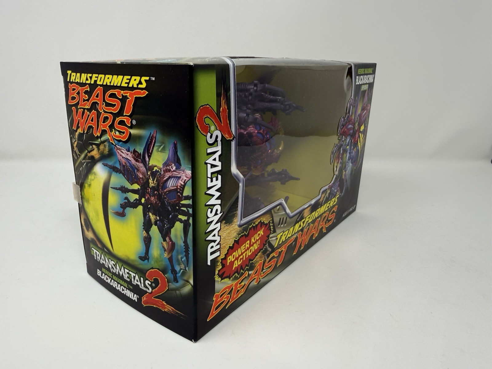 NEW Beast Wars Transformers Transmetal 2 Blackarachnia Hasbro 1999 Sealed Box