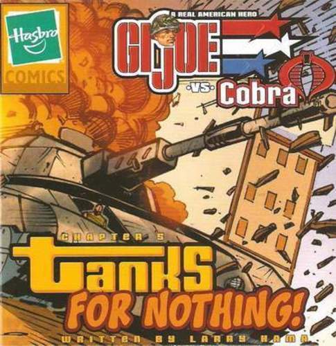 2003 GI Joe vs Cobra MINI COMIC #5 catalog Tanks For Nothing LARRY HAMA JTC