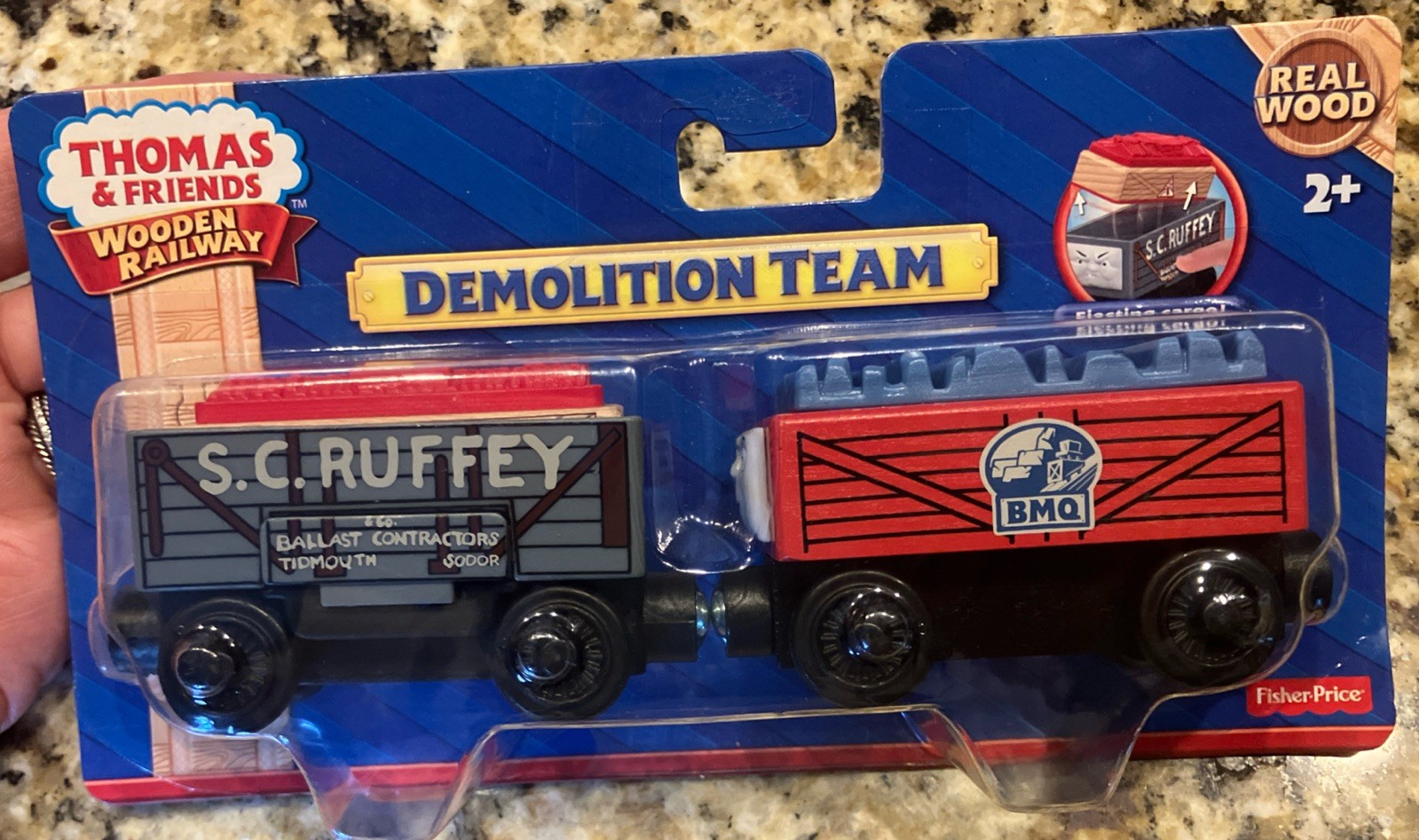 2016 Thomas Wooden Railway Demolition Team S.C. Ruffey BMQ Troublesome Truck