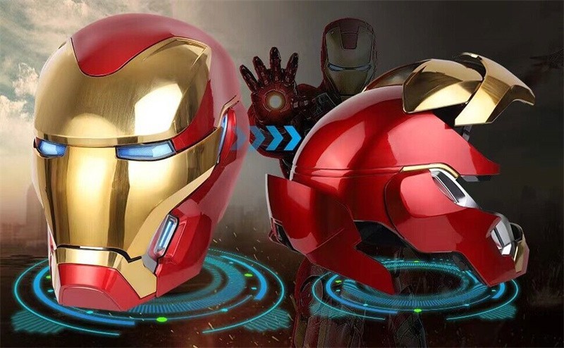 NEW 1:1 Wearable Friday Iron Man Mk50 Helmet Remote Touch Voice Control Mask