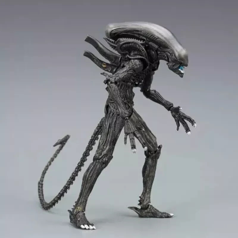 Hot Alien Xenomorph With Facehugger 6&Prime; Action Figure Halloween Toy WITH BOX SET