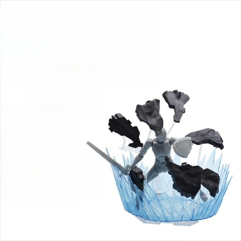6 » 8 » Figure Effect Thunder explose Rock wave Blue Figuarts Figma D-arts rider
