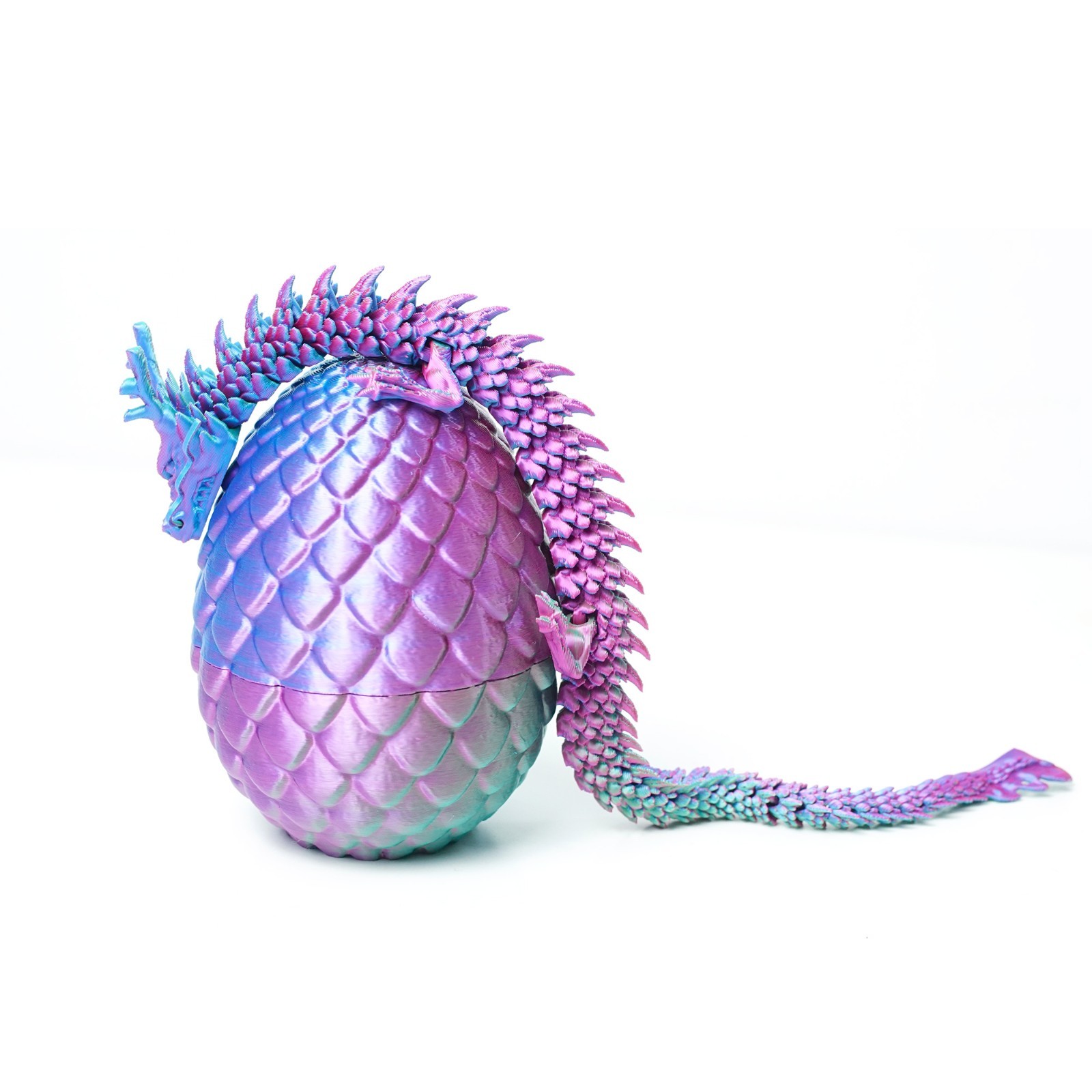 3D Printed Dragon Egg Model,Articulated Animals Figure,Fidget Toys Home Decor