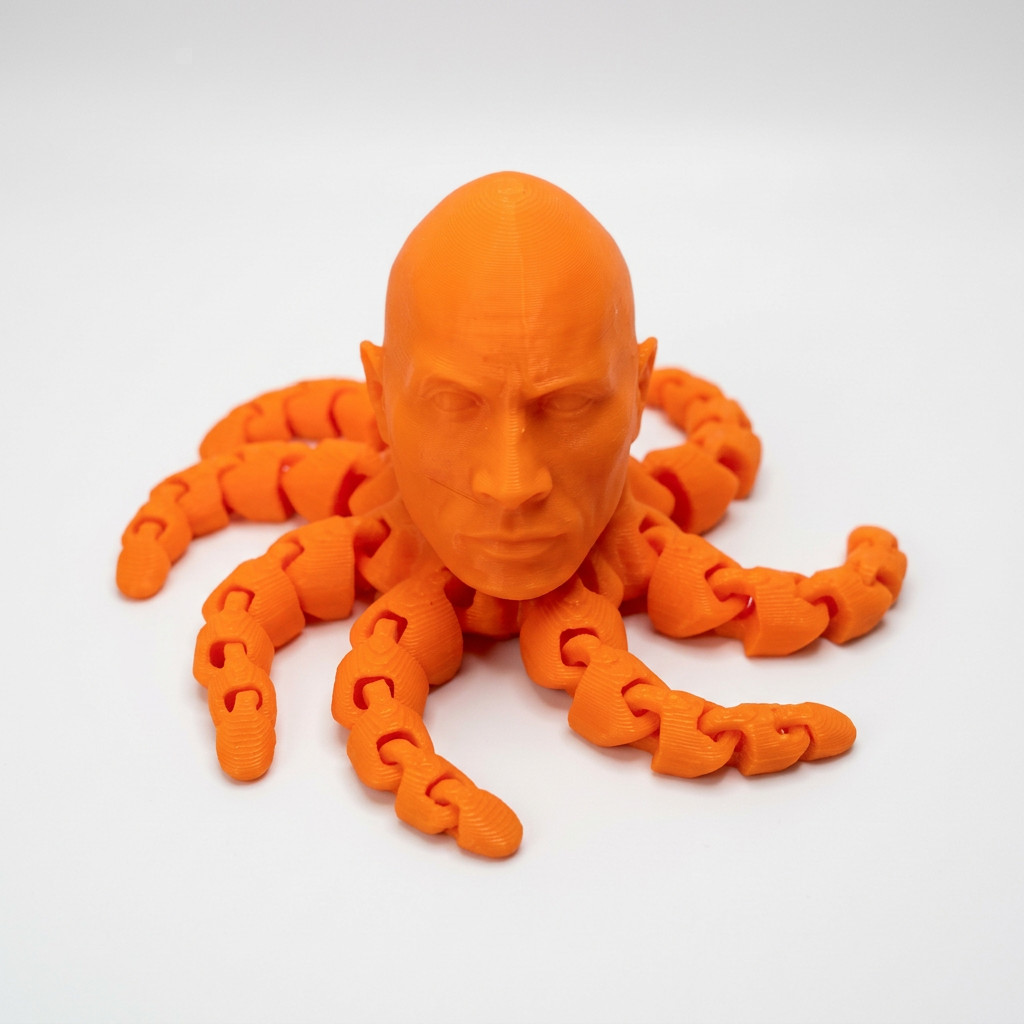 Rocktopus Meme TikTok Figure with Movable Tentacles – New Fun Collectible