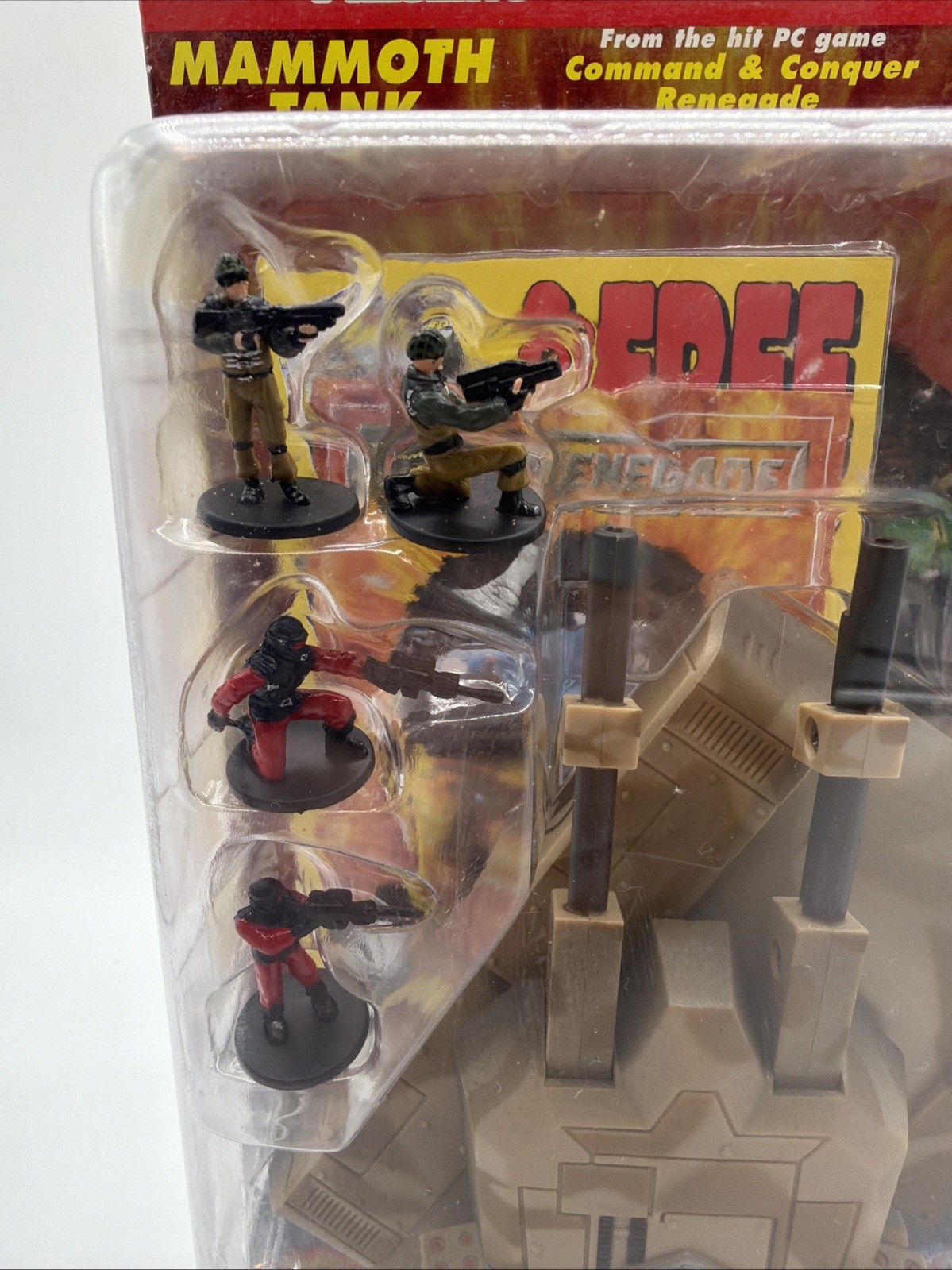Command & Conquer Renegade Mammoth Tank W/10 Soldiers GamePro Presents NEW RARE