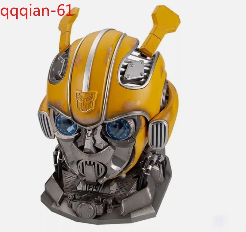 IN US Touch/Remote/Voice Control 1:1 Wearable Bumblebee Helmet/Holiday Toy Gift