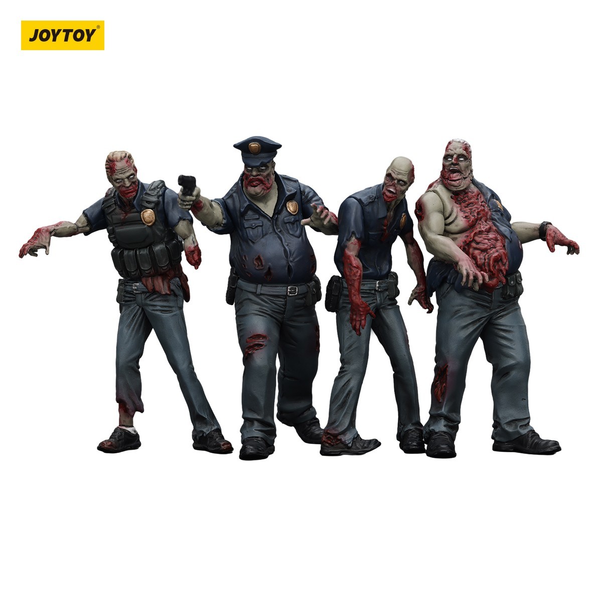 JOYTOY 1:25 action figures Dark Source Zombie Fiqure Police (Male)