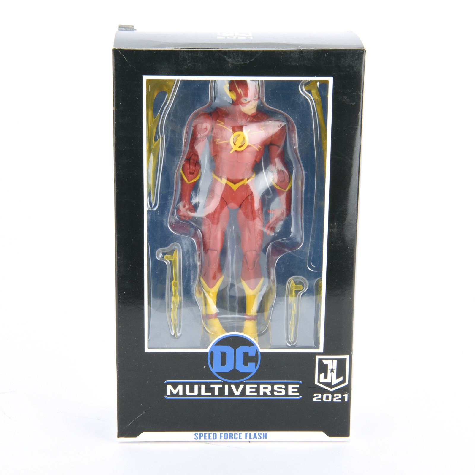 DC Multiverse The Flash 7&Prime; Action Figure w/Lighting Strap & Stand OPEN BOX