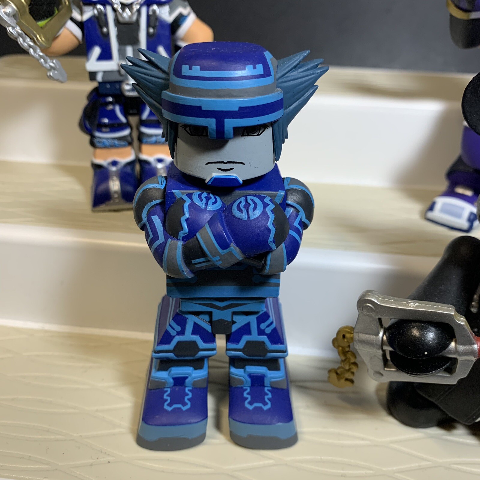 Vinimates Kingdom Hearts Space Paranoids Sora, Mickey, Pete Lot 4 Vinyl Figures