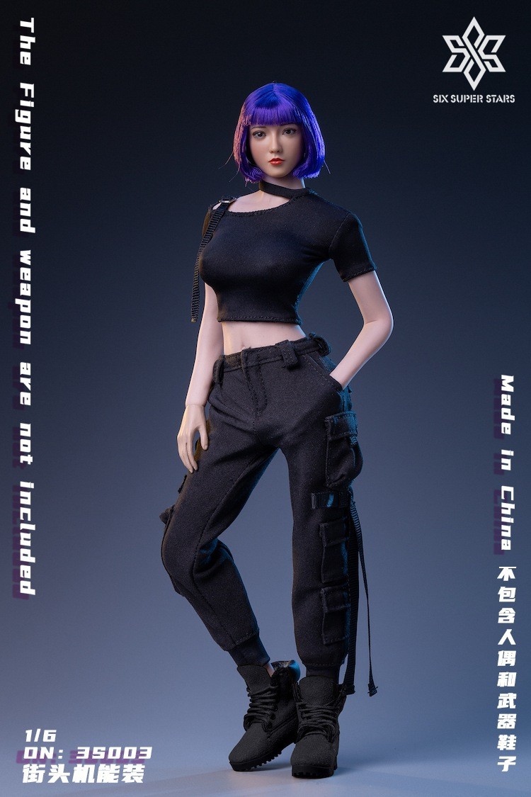 3STOYS 3S003 1/6 Street Functional Tops & Pants Clothing Fit 12in Body Figures
