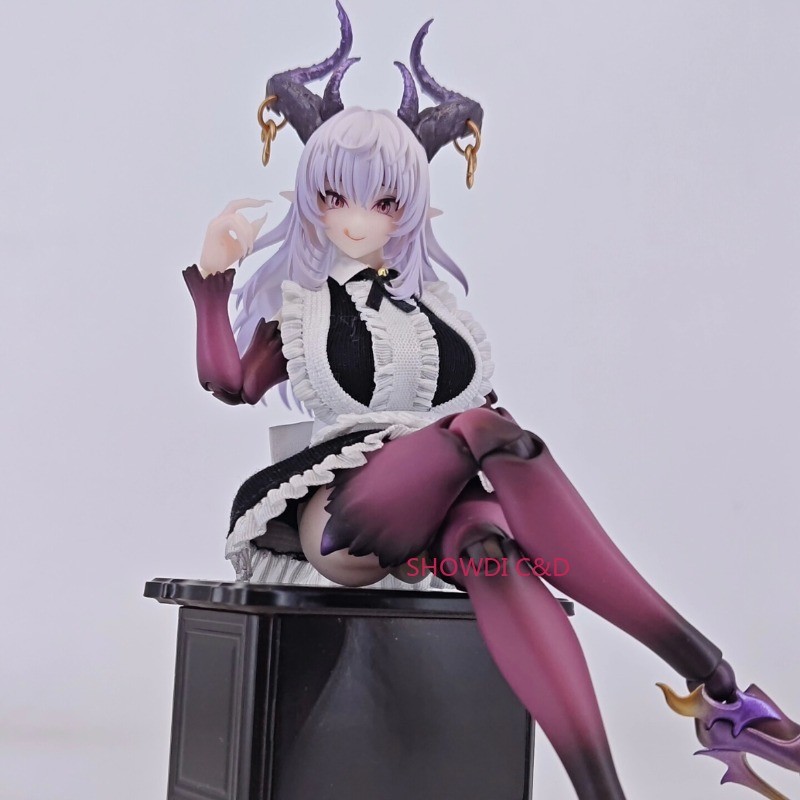 1/12 Custom Maid Dress Outfit For 6&Prime; SNAIL SHELL Lustia Action Figure（No Figure）