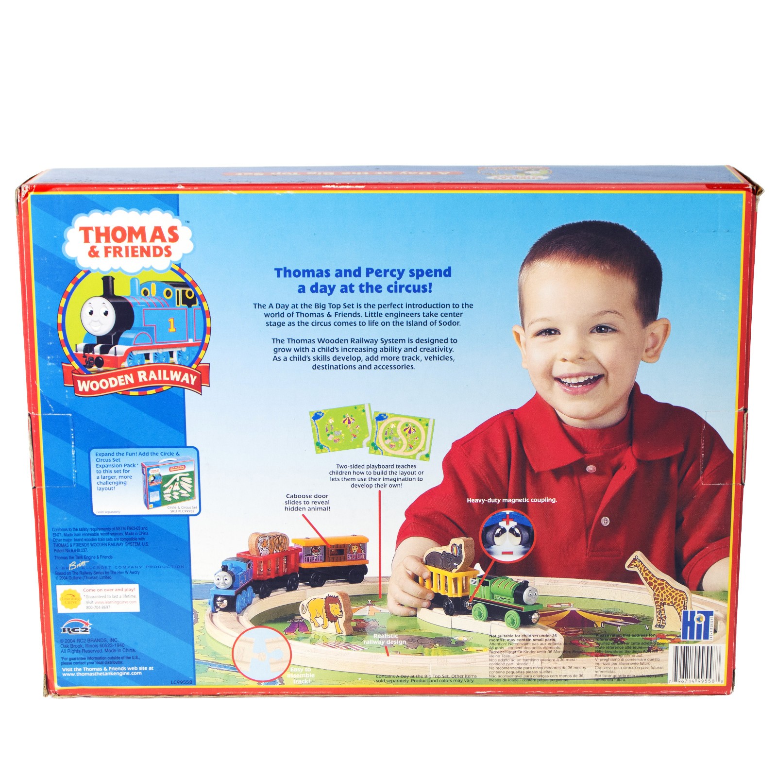 Thomas & Friends A Day at the Big Top 26-Piece Set Wooden Railway – New In Box