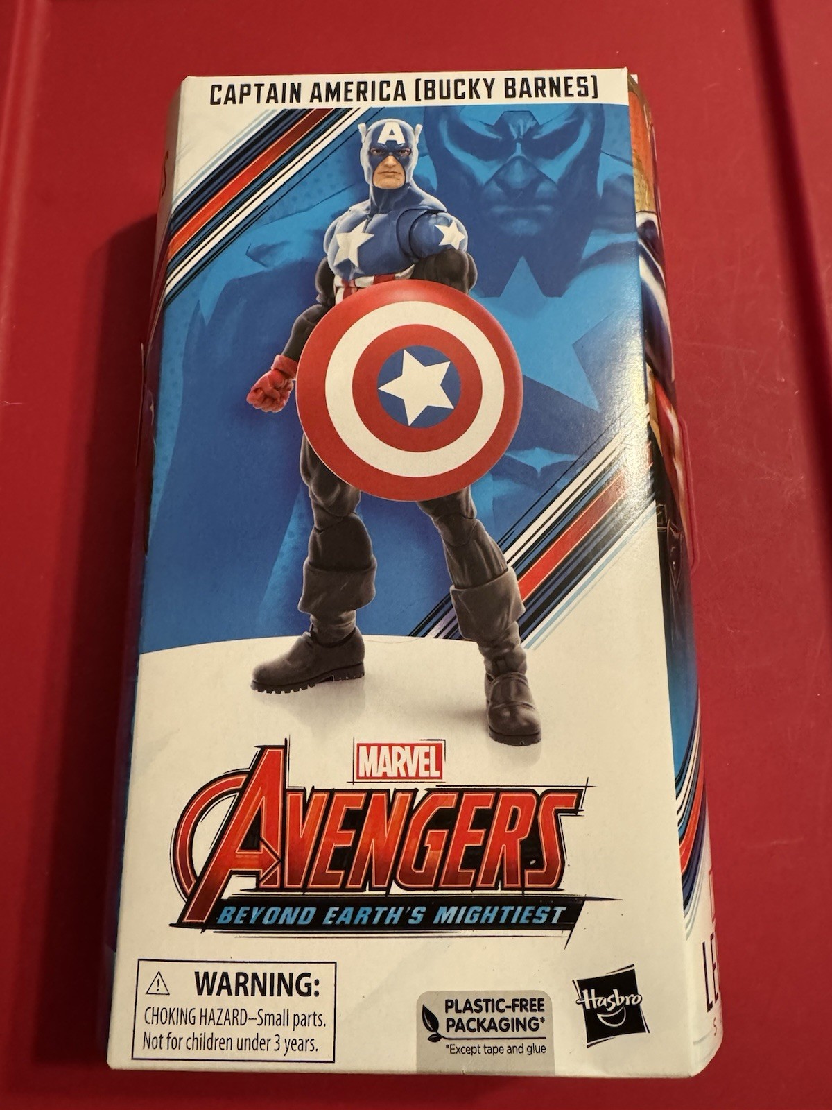 Hasbro Marvel Legends Series CAPTAIN AMERICA BUCKY BARNES Figure 60th Avengers