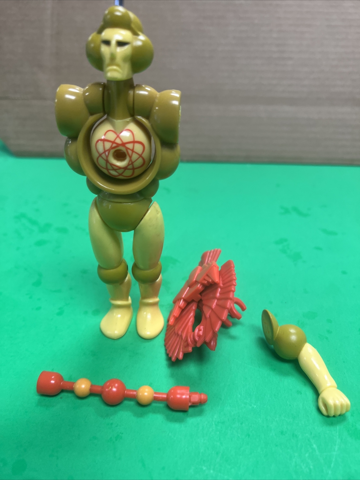 Vintage 1986 Telepix SilverHawks MO-LEC-U-LAR MOLECULAR In-Complete Parts Broken