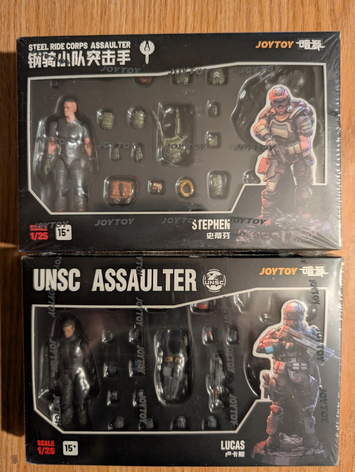 JoyToy 1/25 scale Dark Source Action Figures Lot of 2 NEW!