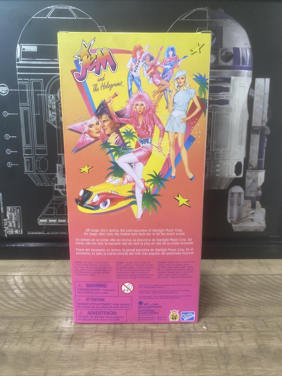 The Loyal Subjects JEM / JERRICA NISB Doll JEM And The HOLOGRAMS 2025 12in.