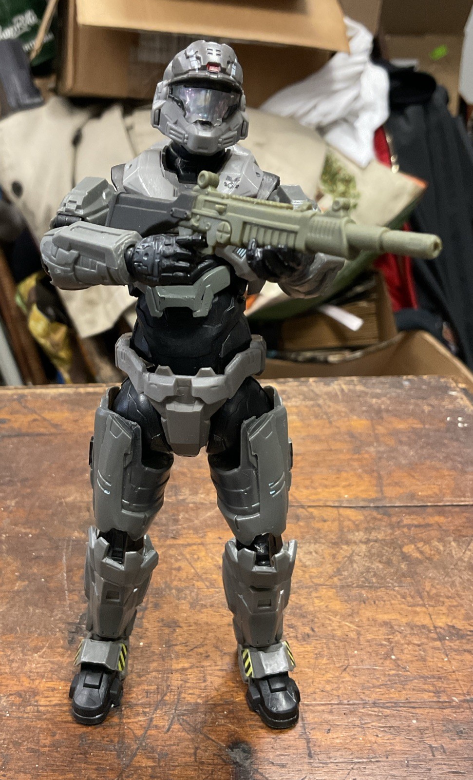 Model 1/12 Spartan B312 Noble Six Action Figur Toys Sentinel Re:Edit Halo Reach
