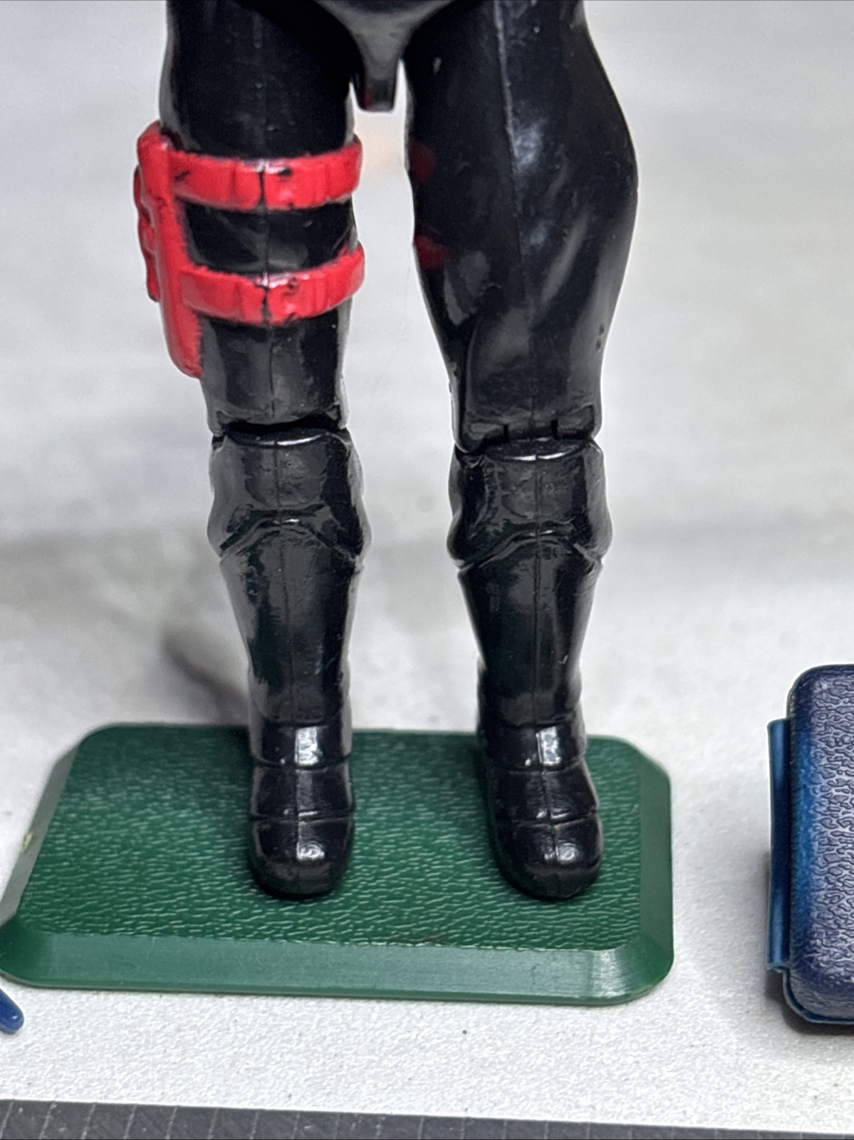 GI Joe 1983 Destro Complete Action Figure With Blue Gun And Case