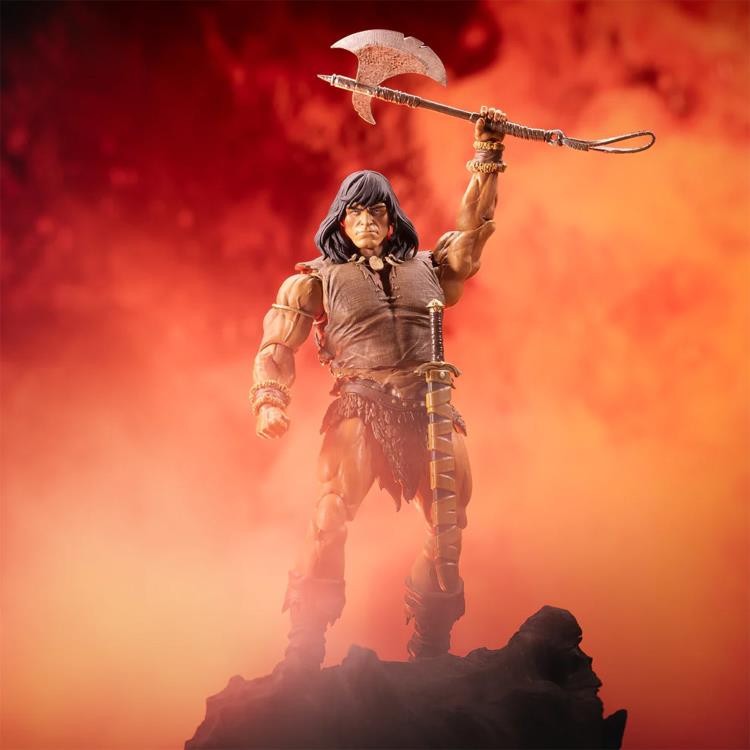FRAZETTA 7&Prime; CONAN THE BARBARIAN & HORSE, RED SONJA, MYTHIC LEGIONS, WOLF MEDUSA