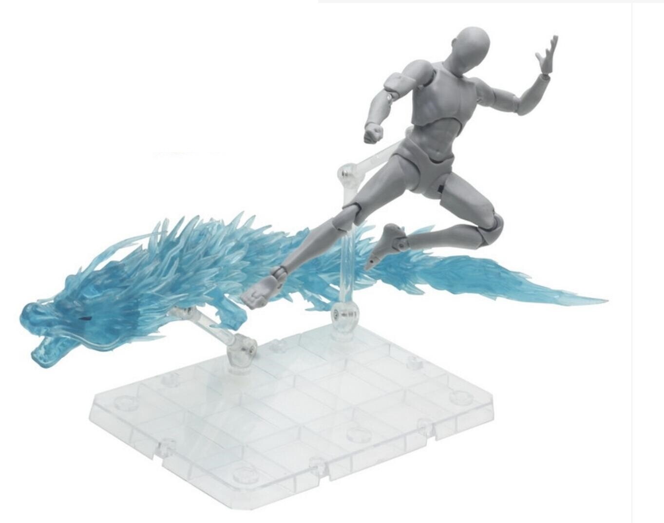LARGE Dragon Effect W/ Stand Tamashii For 1/12 Figma S.H.Figuarts Saint Seiya