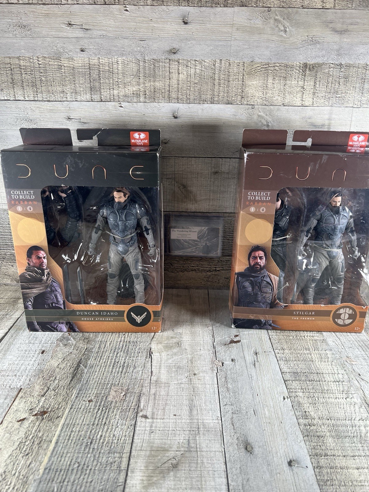 McFarlane Dune Collect To Build 7&Prime; Action Figures: Duncan + Stilgar (NEW) Sealed