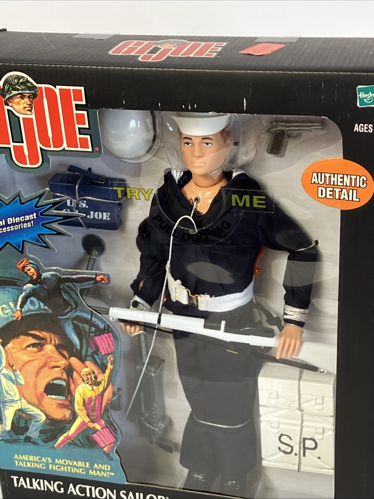 GI Joe Timeless Collection Talking Action Sailor 12” Figure NIB Factory Sealed