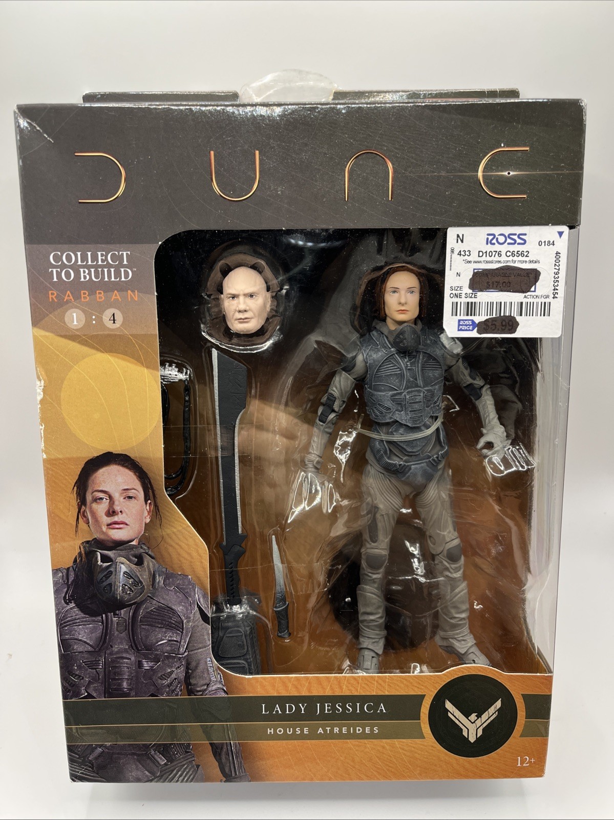 Dune LADY JESSICA 7&Prime; Action Figure Rabban Build A Figure McFARLANE Toys Collect