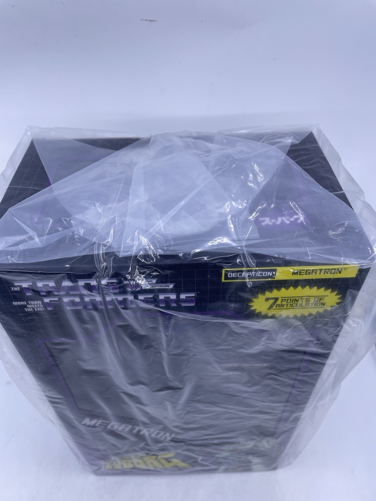 Transformers Super Cyborg Megatron Action Figure Translucent Super 7 New Sealed