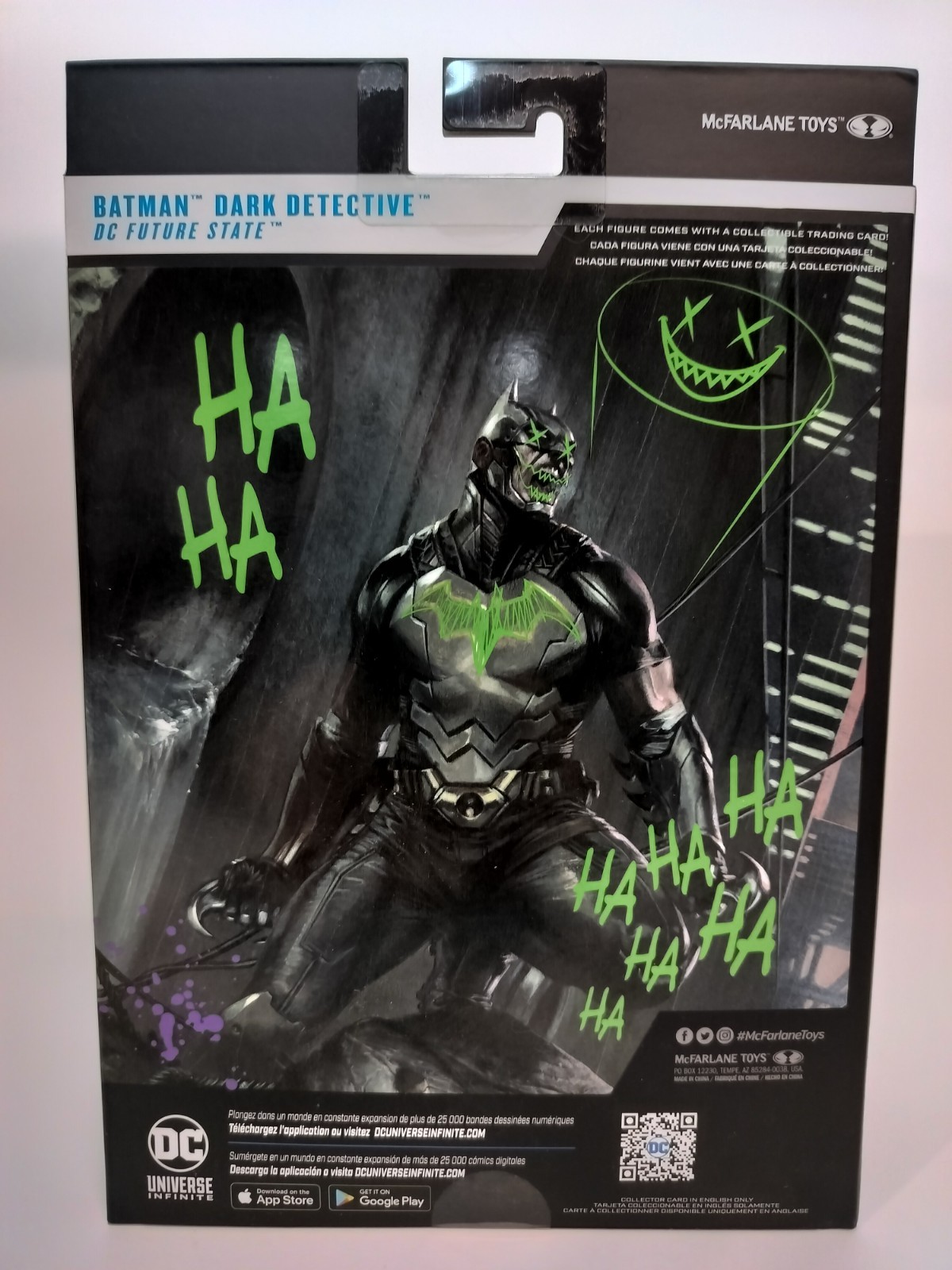 Mcfarlane DC Mulitiverse Batman Dark Detective Future State Gold Label Jokerizer