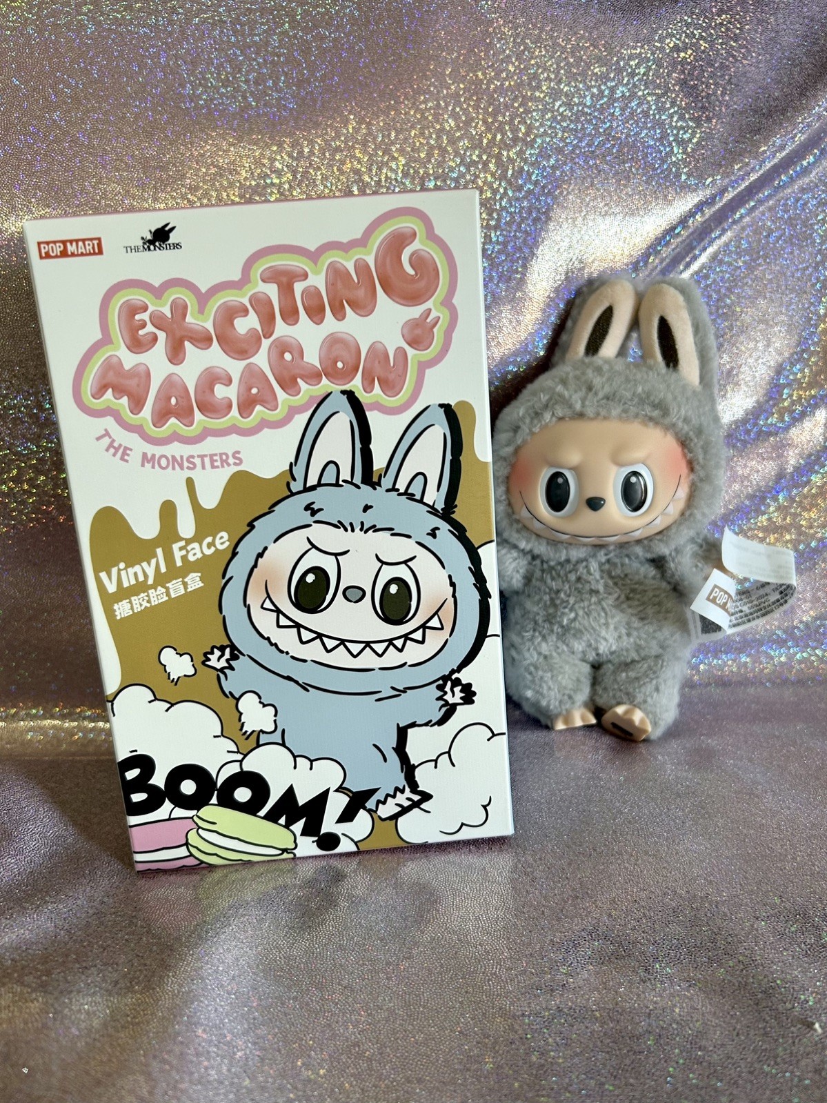 UNOPENED Pop Mart Authentic Exciting Macaron Labubu Pop Now – Sesame Bean